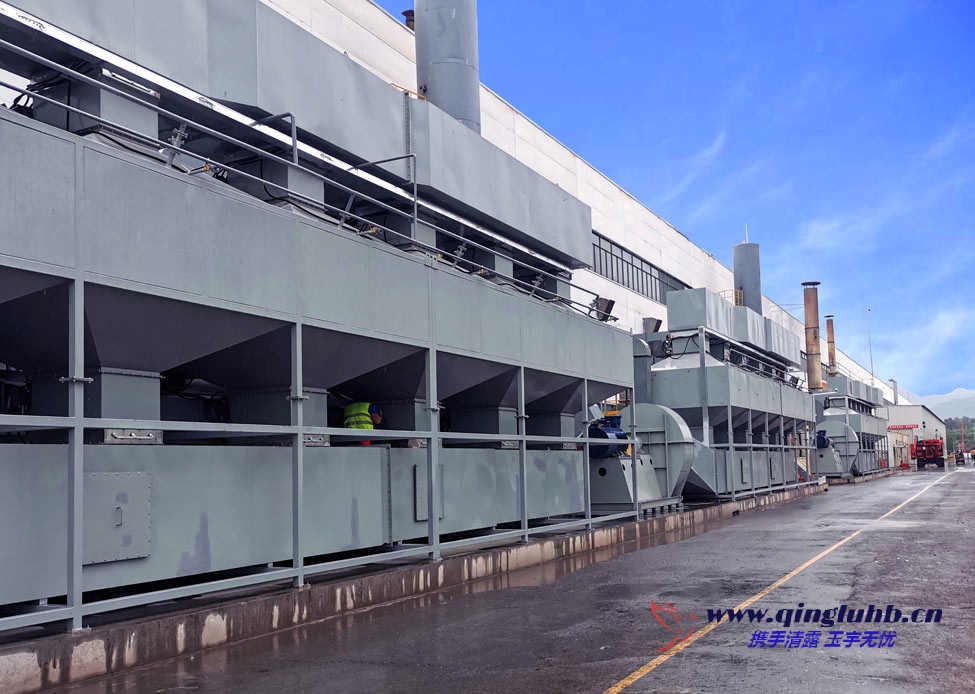 活性炭吸附 ＋ＲＴＯ 燃燒工藝在礦用設備 噴漆生產線的應用